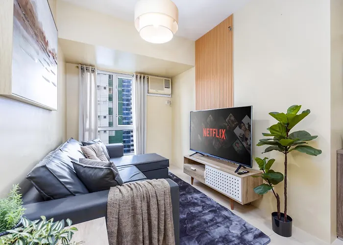 Apartment Furnished 2-bedroom In Avida Towers Riala, It Park With Fast Wifi, Netflix, Pool And *